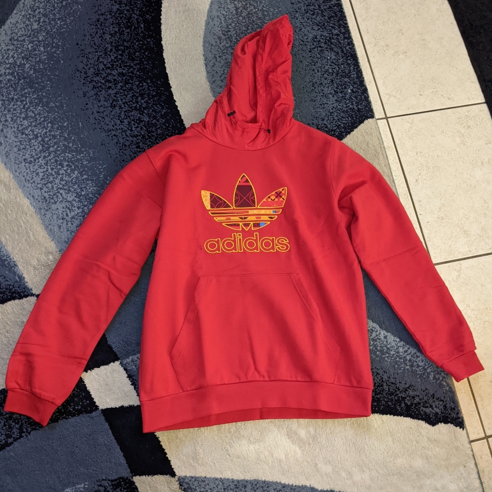 Adidas CNY Chinese New Year Trefoil Graphic Sweatshirt Hoody Mens  L